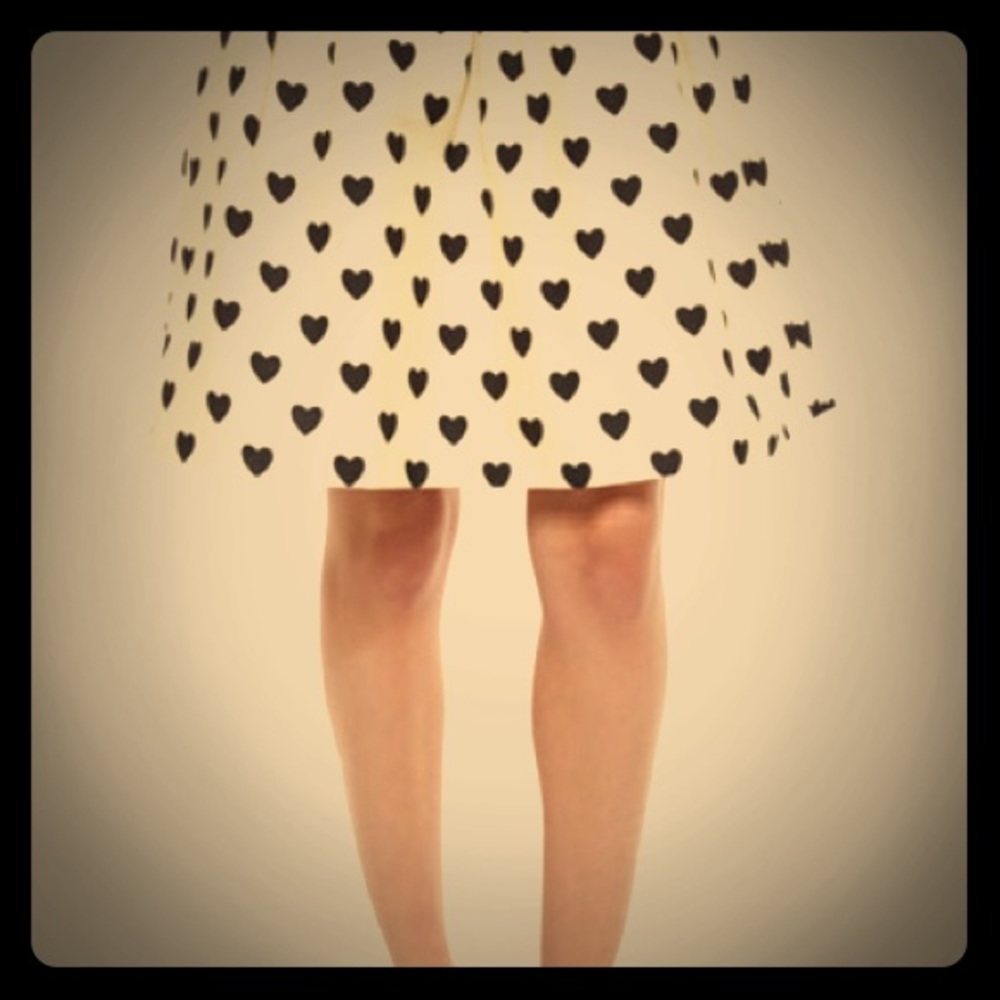 Essentiel Antwerp skirt in heart print